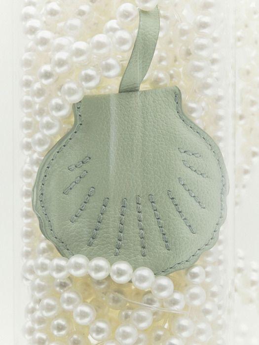 Шарм-брелок GLIMT LUNA SHELL BAG _ЛАЙМОВЫЙ КРЕМ (Ограниченная цветная серия)