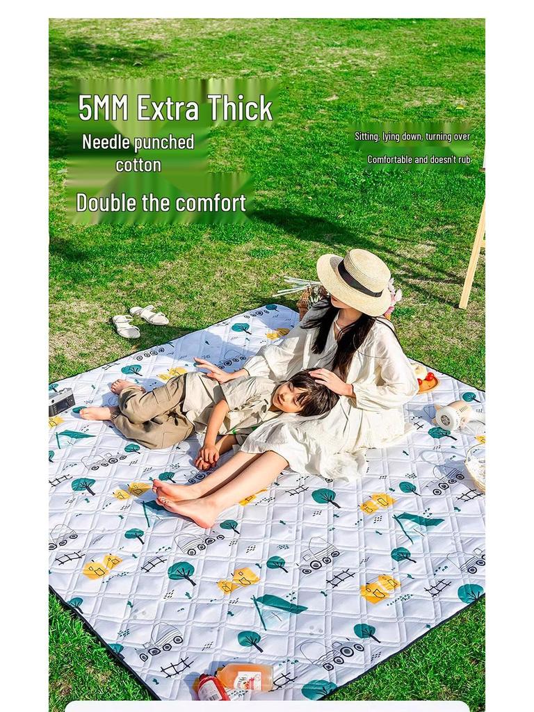 Thickened Portable Non-Slip Outdoor Baby Crawling & Picnic Mat