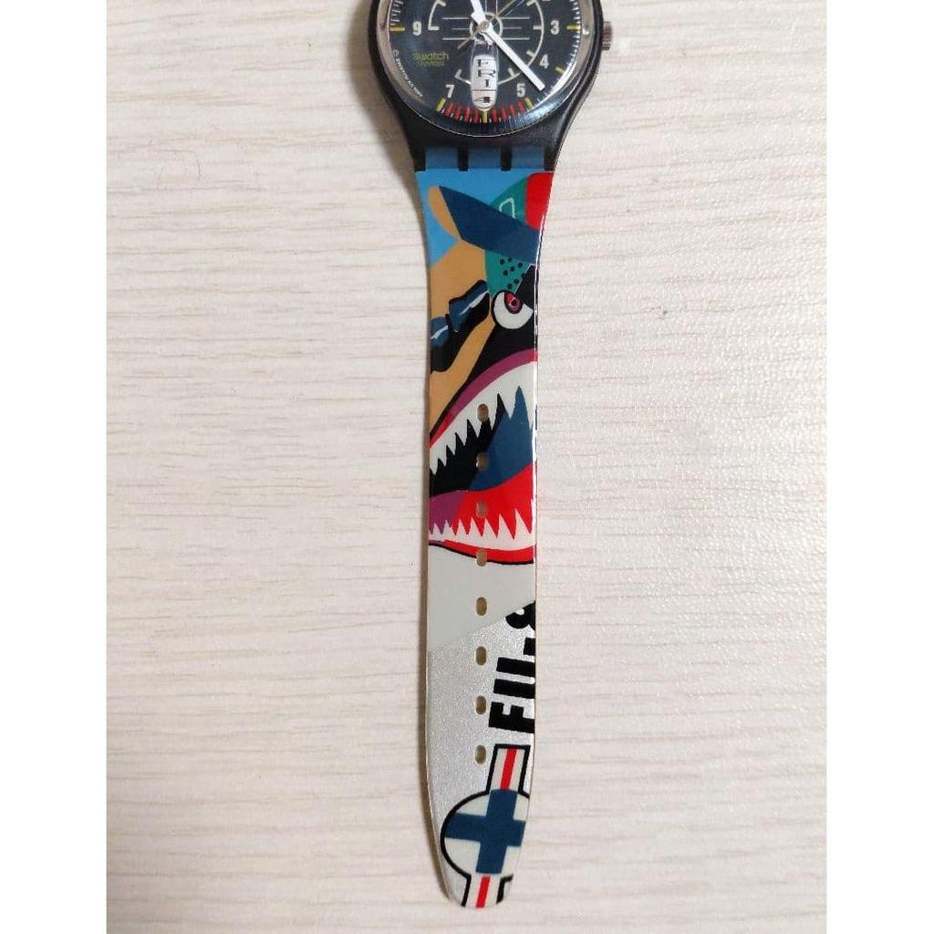 Б/у Рабочее состояние/С коробкой и гарантийным талоном] Swatch 90-х GOOD SHAPE GN704