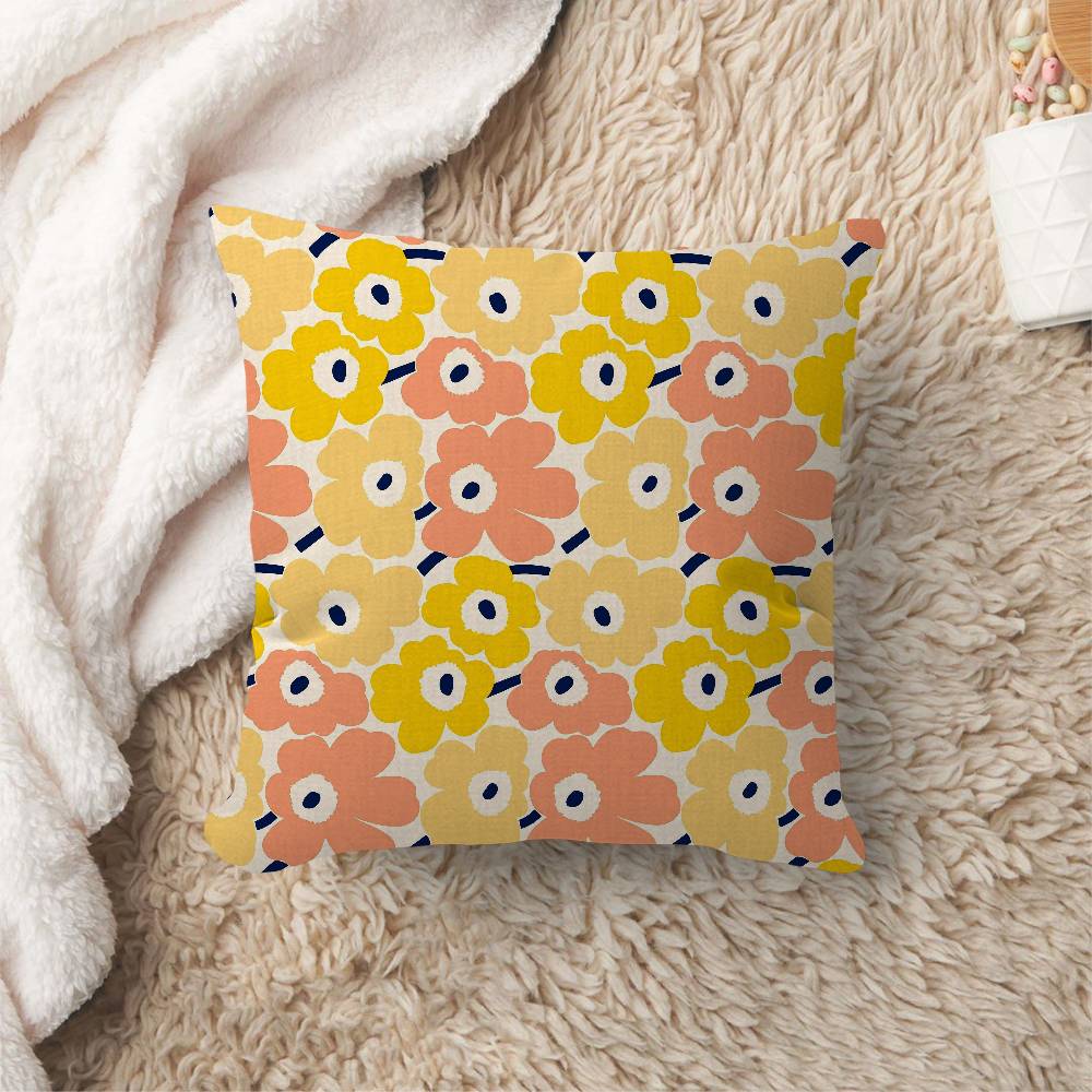MMarimekko Unikko MMaija Isola см Наволочка для подушки Декоративная наволочка для подушки Домашняя наволочка для диванной подушки