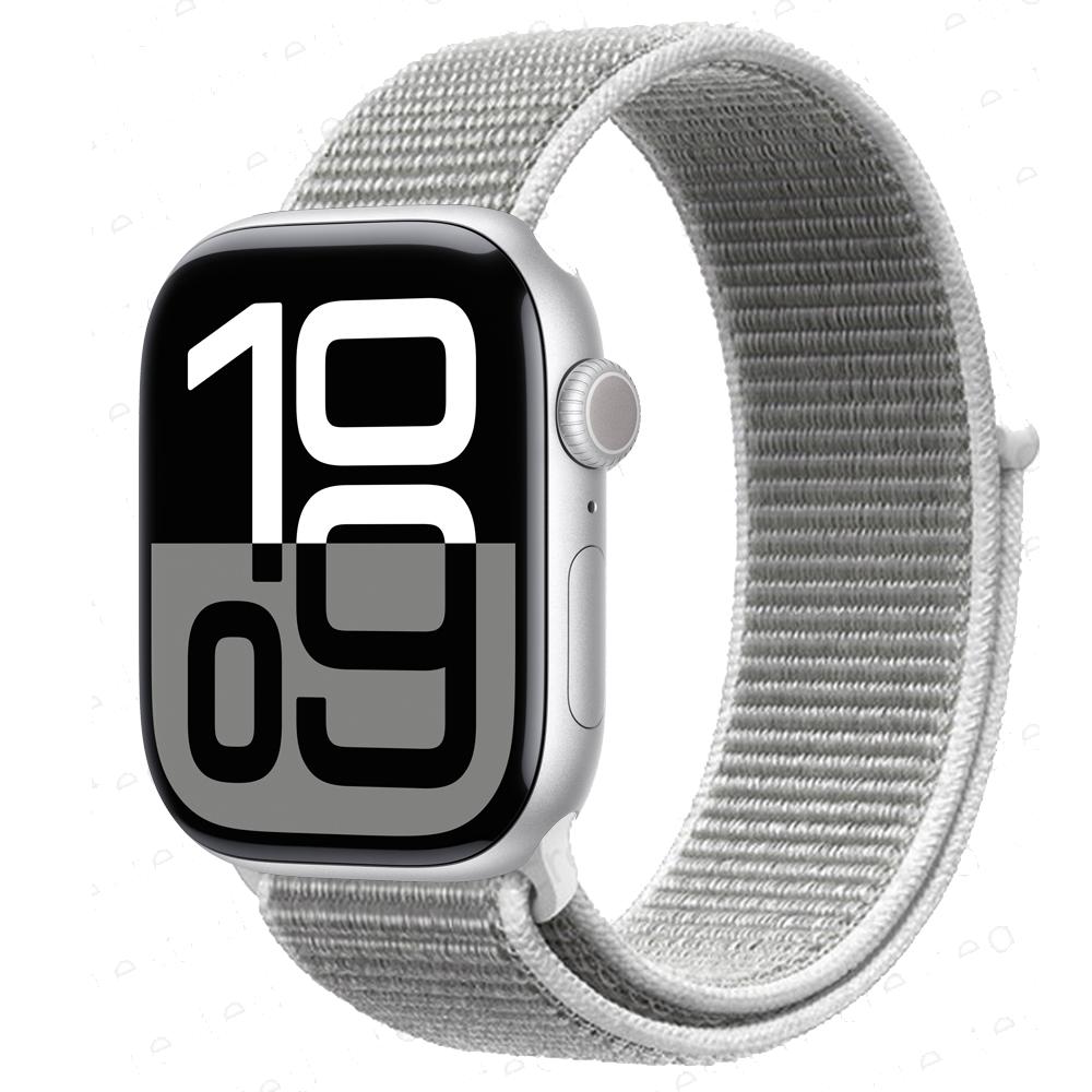 Нейлоновый ремешок-петля Для ремешков Apple Watch 46мм 44мм 40мм 41мм 45мм 42мм Оригинальный ремешок браслет iWatch Серии 11 10 SE 9 8 Ultra 3