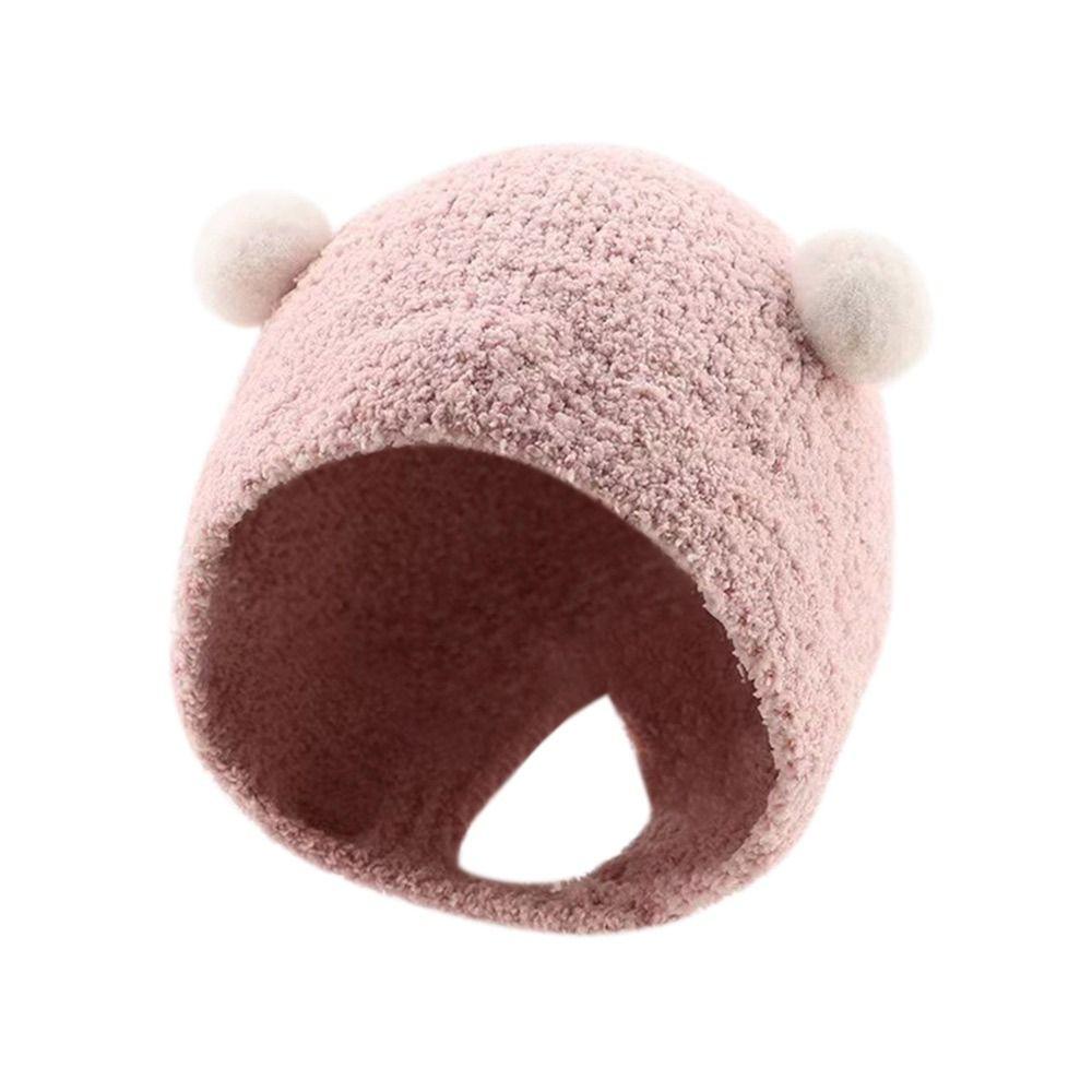 Cute Autumn Winter Hats Warm Warmer Bonnet Toddler Hat Newborn Cap Outdoor