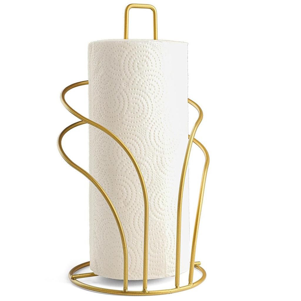 Декоративный металлический держатель для салфеток для полотенец Держатель для бумажных полотенец Держатель для золотых салфеток