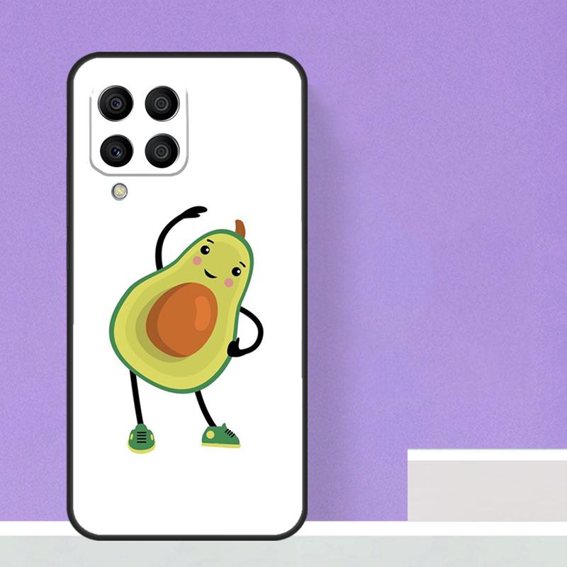 Забавный узор «Авокадо Йога» для Samsung Galaxy M13 M33 M53 M12 M32 M52 M14 M34 M54 M20 M51 M21 M30s M31s M15 M55 Чехол