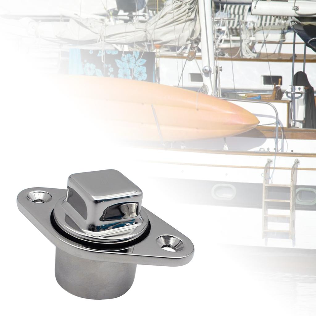 Модернизированная сливная пробка для лодки, полированная нержавеющая сталь 316, сливная пробка для трюма, заглушка для замены корпуса морской лодки