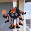 Halloween Multi Legged Witch Wreath Wall Front Door Decorative Indoor Outdoor Decoration Pendants Terror Decoration