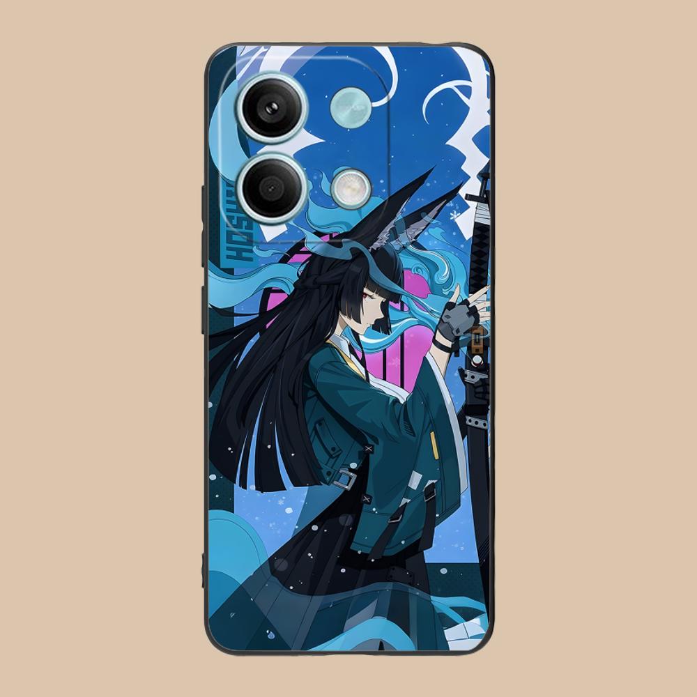 Чехол для телефона Zenless Zone Zero Hoshimi Miyabi для Xiaomi 15 14 13 12 Mi 11 T Ultra Lite Pro S X 5G Чехол с цветной печатью Роскошный