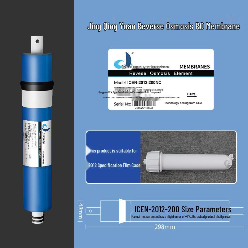 97% Pure Water RO Membrane Filter Purifier (75-800G Capacity)