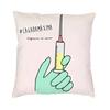 Enfermera En Apuros Nurse Medicine Cushion Cover 40x40cm Home Decor 3D Print Throw Pillow Case for Car Double Side