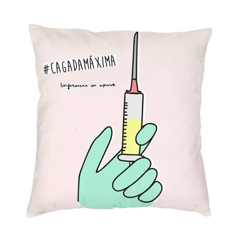 Enfermera En Apuros Nurse Medicine Cushion Cover 40x40cm Home Decor 3D Print Throw Pillow Case for Car Double Side
