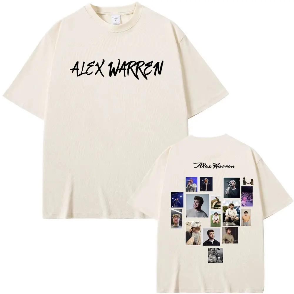 Alex Warren Little Orphan Alex Live Tour 2026 Graphic T Shirt Unisexs Clothing Vintage Hip Hop Tshirts Summer Cotton Tshirt Tops