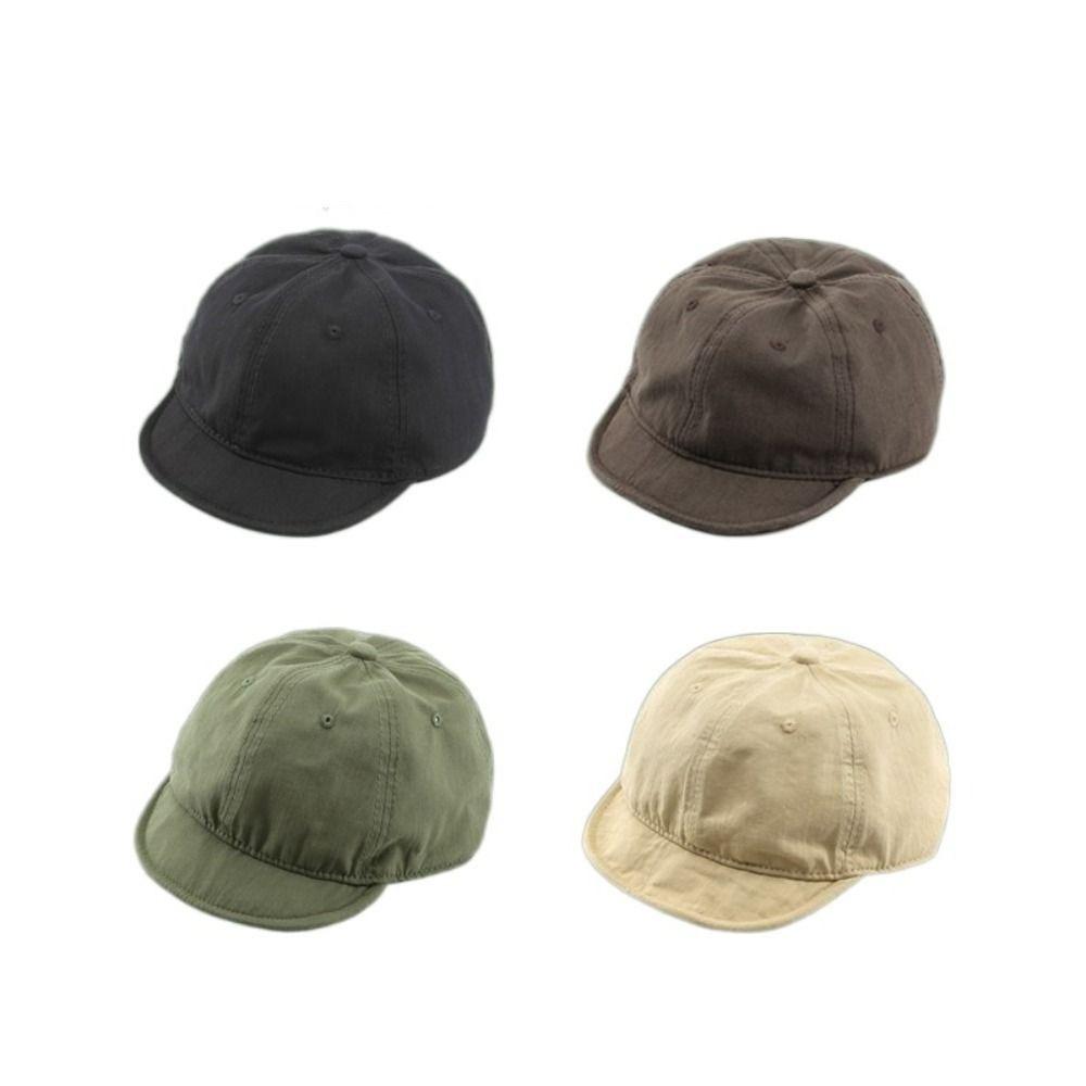 Солнцезащитная шляпа от солнца, однотонная кепка с козырьком, простая бейсболка с короткими полями, спортивная