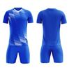 High Quality Team Club Soccer Uniforms Football Shirts Two Piece Men Shorts Set Custom Sublimation Soccer Jersey Set Kids