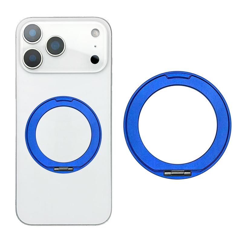 Magnetic Ring Holder Stand for Magsafe Iphone 17 Pro Max 17E 16E 16 Plus 15 14 13 12 11 Xs Mag Safe 360 Degree Rotating Bracket Phone Case Accessories