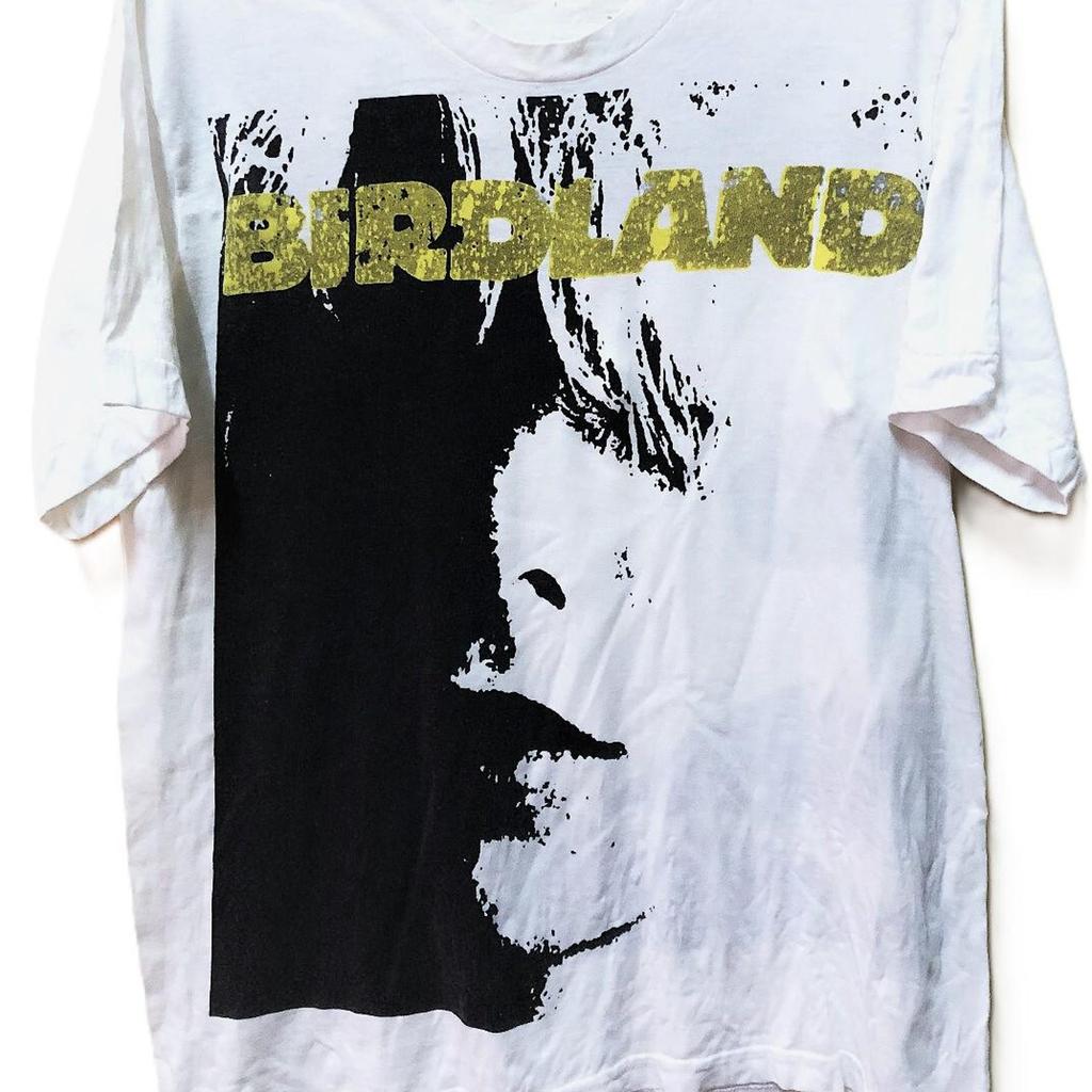 Vintage 80s BIRDLAND Hollow Heart Rock Tour Concert Promo t shirt Shoegaze Dream pop