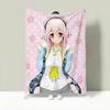 Персонаж S-Super Sonico Легкое одеяло 240 г Фланелевое мягкое для кожи для летнего охлаждения