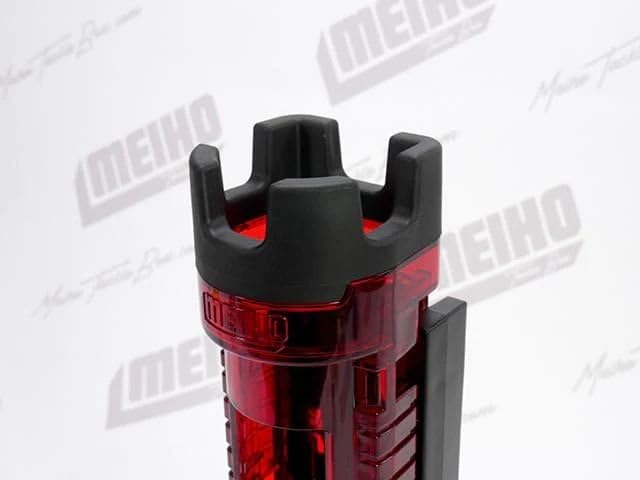MEIHO Rod Stand Light Clear Red x Black BM-300