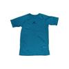 Quick-Dry Solid Color Logo Casual Short Sleeve T-Shirt Men Tops Green 866591-467