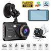 2025 New HD 1080P 4"Touch Screen IPS Dash Cam Front and Rear Camera CAR DVR Vehicle Black Box Night Vision Driver Video Recorder