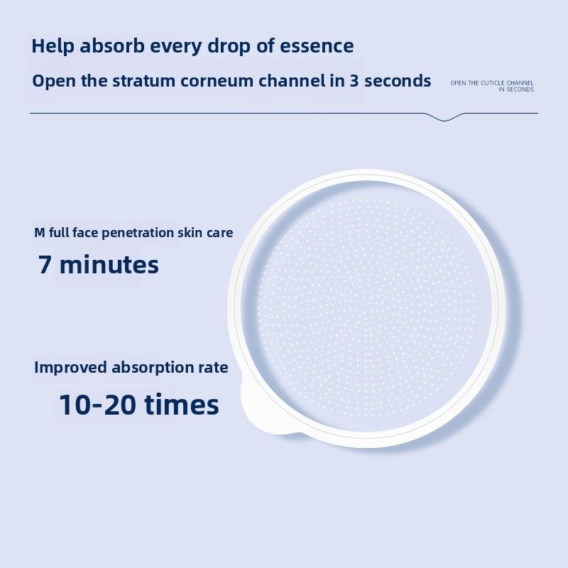 Кристаллический микроигольчатый галстук 1064 иглы, полное проникновение в кожу лица, улучшение ухода за кожей, нерастворимый игольчатый ролик для содействия впитыванию