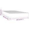 VidaXL Pocket Spring Bed Mattress, Double Bed Mattress, Home Interior Bedroom Furniture, Dark Blue 4007158