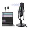 BM-86 USB Recording Wired Microphone for Computer MIC Laptop Livestreaming Condenser Microphone with Holder Studio Microphone