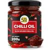 5:15PM Korean & Crispy Chilli Oil for Noodles 200g | Sichuan Style | No Artificial Colours or Flavours | Chilli Paste Perfect for Stir-Fries