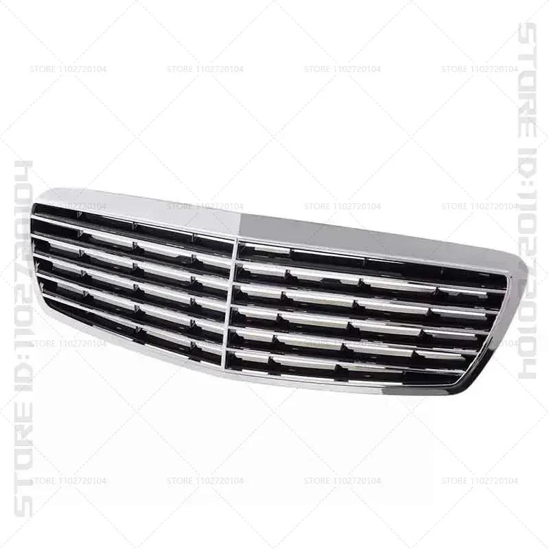 Для 2003-2006 W211 Mercedes Benz E320 E350 E500 E55 AMG Передняя верхняя решетка радиатора Спортивная решетка Сетчатая основа Радиатор 2118800583