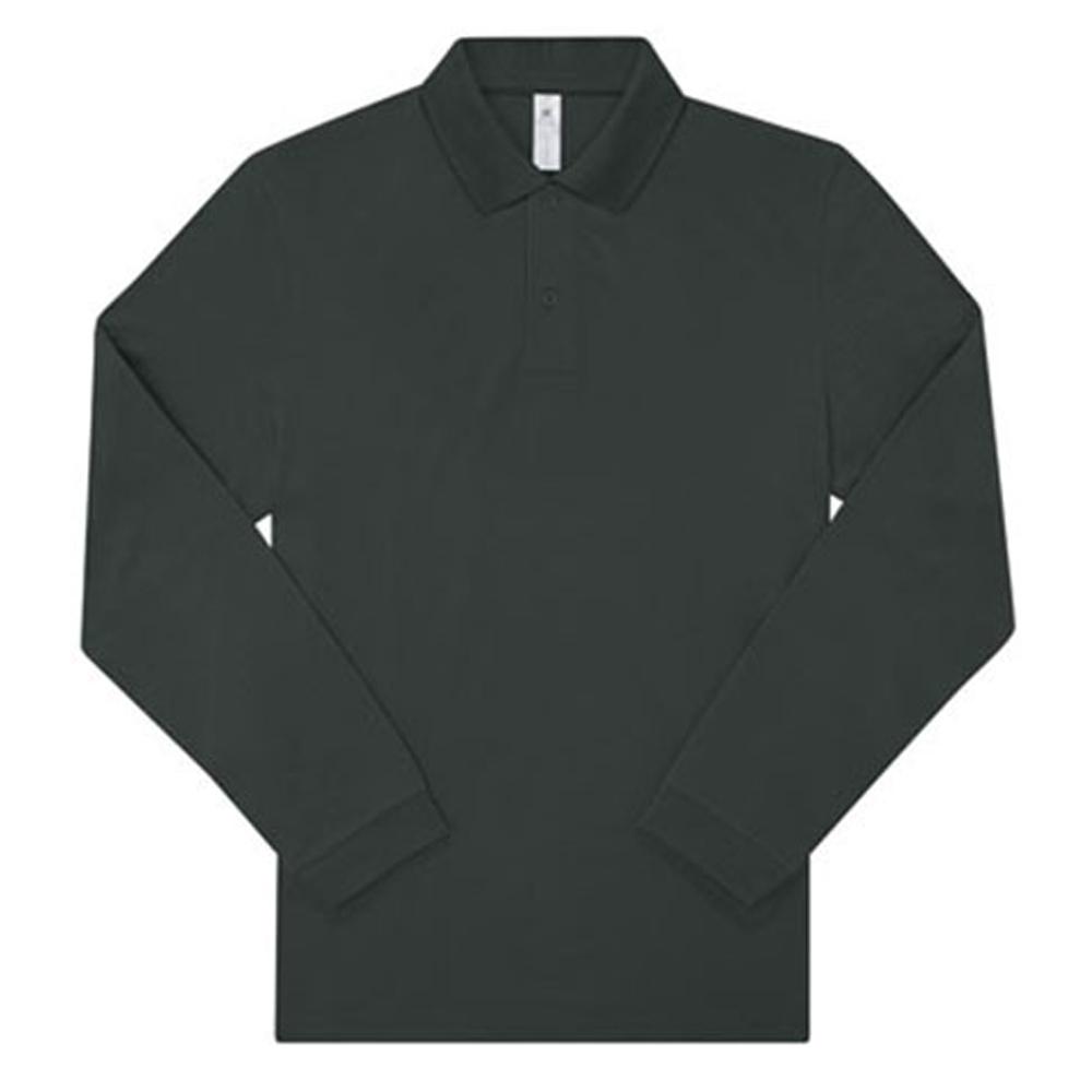 B&C Unisex Adult My Polo 180 Long-Sleeved Polo Shirt