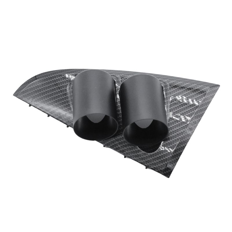 AEF3-Car Gauge Pod Dash Mount Panel Holder Meters Holder 52Mm Hole Diameter Carbon Fiber Trim For Ford Falcon BA 02-2011 RHD