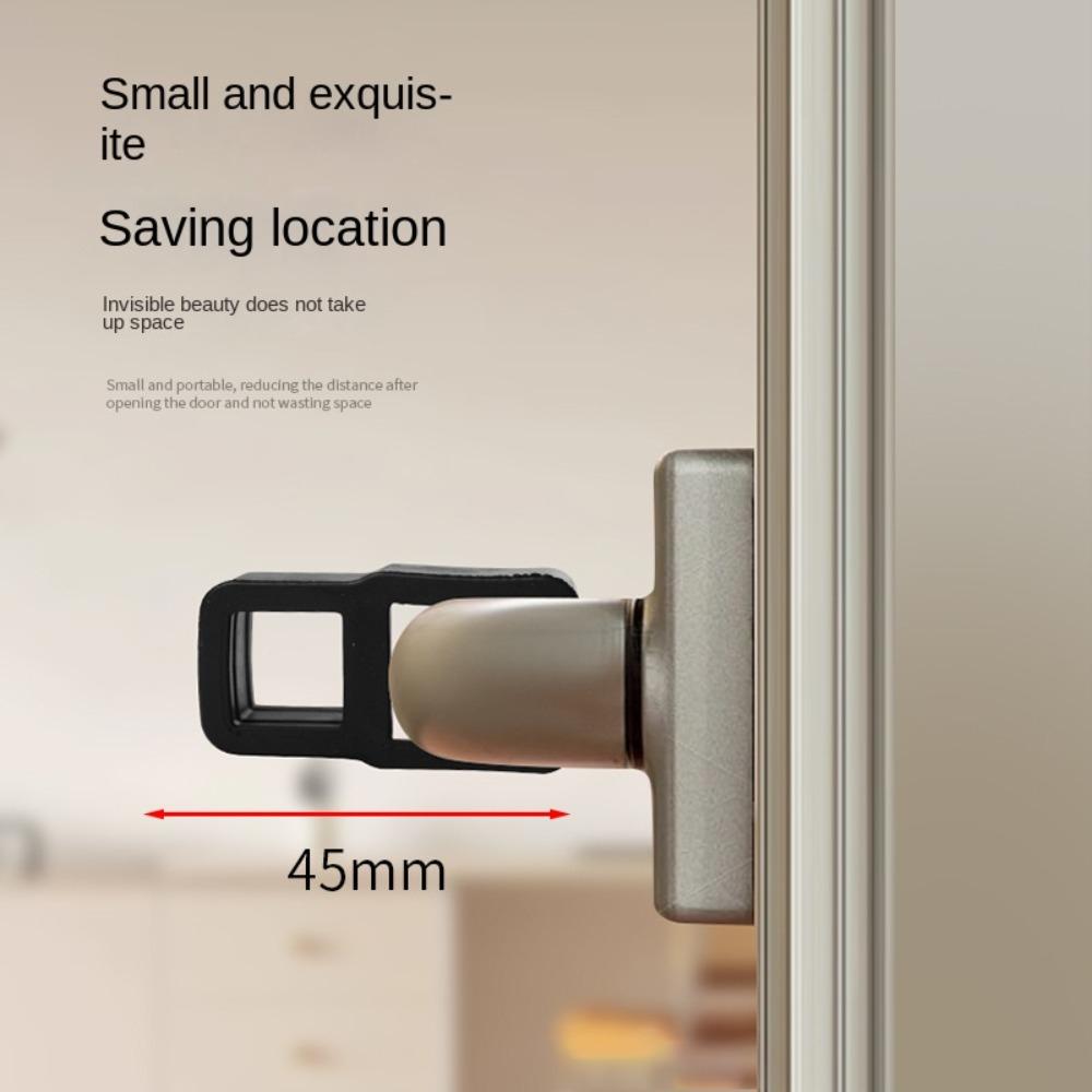 2PCS Anti-damage Anti-collision Pad Silicone Protection Mat New Door Handle Crash Pad Door