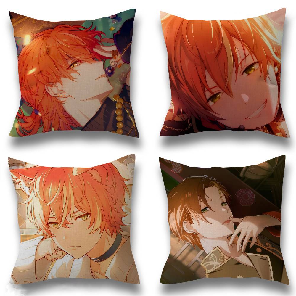Anime singer Akito Shinonome Cushion Cover Inches Farmhouse Decor Home Throw Pillow Covers for Couch Decorations