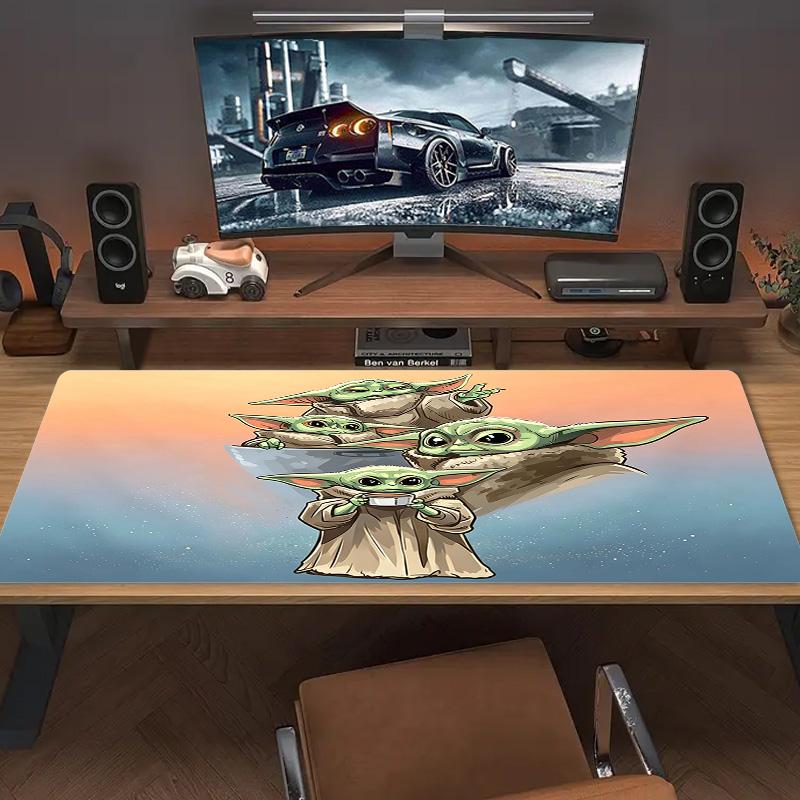 Cosmic Cutie Color Mouse Pad Large Gaming Table Cushion Non-slip Laptop Tablet Big Mousepad XXL Mat Mini PC Playmat With Lock edge