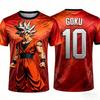 2026 Новый Мужской Футболка с 3D-печатью Dragon Ball Goku Футбольная Майка Детская Аниме Футболка Специальная Футбольная Майка Унисекс Y2k