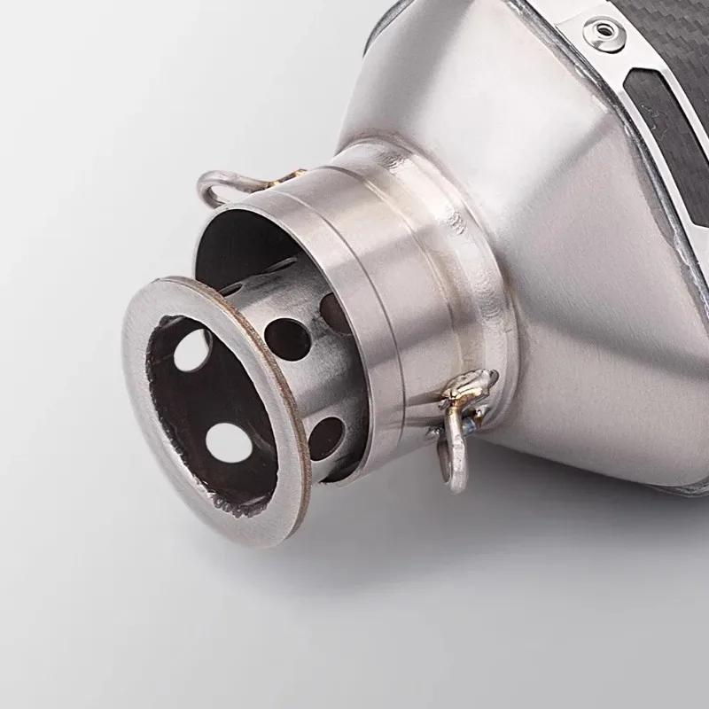 Universal 60mm Exhaust Silencer DB Killer Sound Reduction Plug Heat Resistant Stainless Steel Baffle Insert For High Performance Sport Bikes