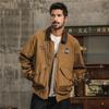 American Tooling Jacket Men's Trendy Brand Heavy Retro Detroit Jacket Men's Loose Casual Trendy Men Clothing