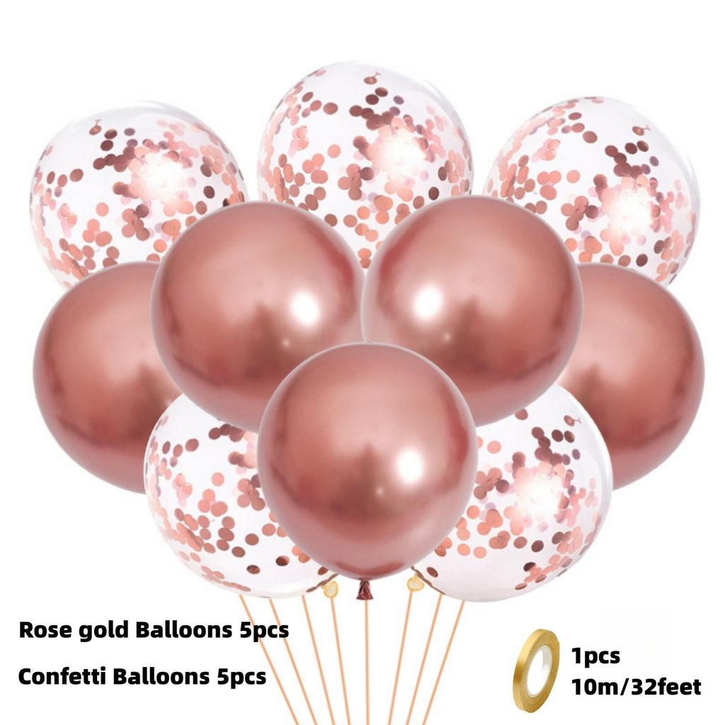 10 шт., латексные шары Globos с конфетти, свадебные украшения, детский душ, декор для дня рождения, прозрачные воздушные шары на день Святого Валентина
