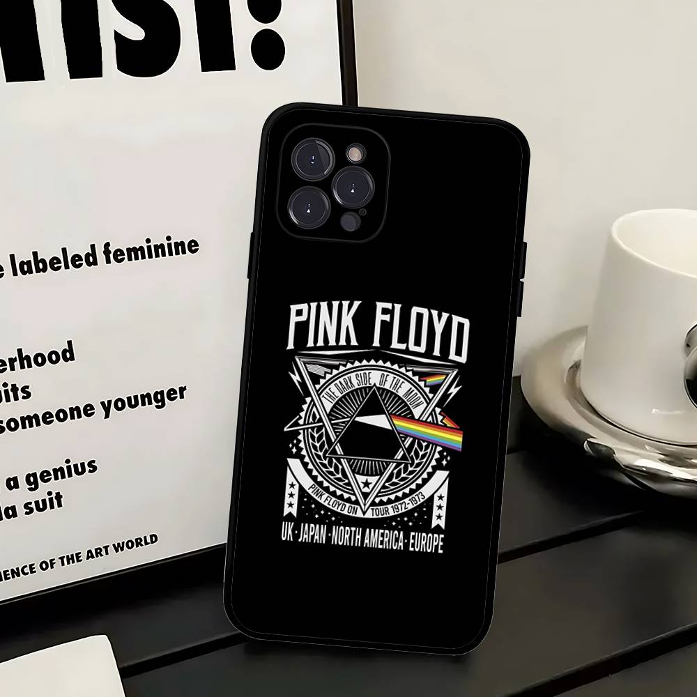 Чехол для телефона P-Pink-F-Floyds Rock Band для IPhone 12 11 13 14 15 16 17 Pro Max Plus Mini