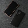 Чехол из натуральной коровьей кожи для Samsung Galaxy S24 Ultra S23 Plus S22 S25+ Защитная жесткая задняя крышка с защищенными краями Coque