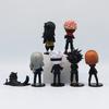 7 шт./упак. Q Posket Jujutsu Kaisen 9 см Фигурка Сатору Годжо Итадори Юдзи Гэто Сугуру Нобара Мегуми Коллекция Фигурки Персонажей