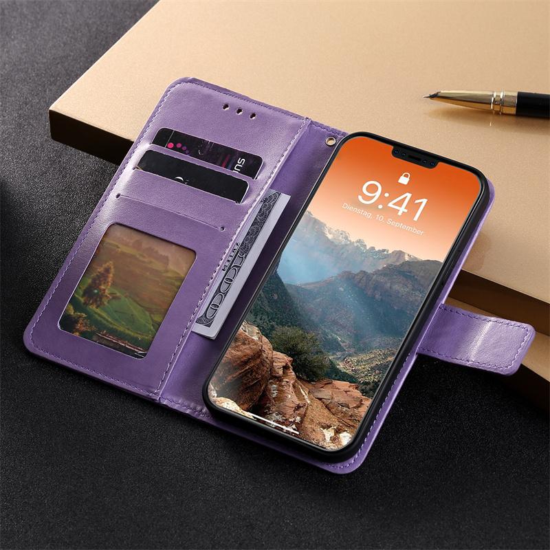 Wallet Case For Redmi Note 13 Pro+ Totems Leather Cover For Xiaomi 13T Pro 13Ultra 13Lite Redmi 13C Stand Book Coque Flip Cases