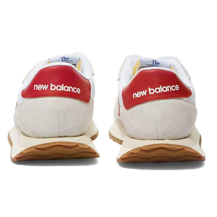 New Balance 237 Nimbus Cloud Crimson Мужские кроссовки белые MS237RG