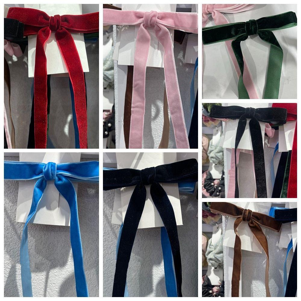 Заколка для волос в стиле балета с лентой, бант, заколка для волос в стиле балета, милая студентка