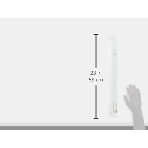 Кронштейн для светодиодов Panasonic, прямой монтаж на потолок, настенный, прямой, трубчатый, 20, нейтральный белый LGB85037LE1