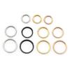 1pc Surgical Steel CZ Gem Ear Hoop Tragus Helix Cartilage Earring Septum Ring Clicker Nose Ring Body Piercing Jewelry