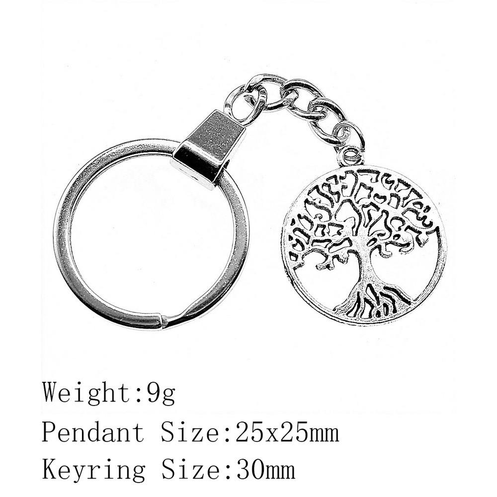 Back To School Aesthetic Keychains The Tree Of Life Keychains Women's Clothing Men's Keychain