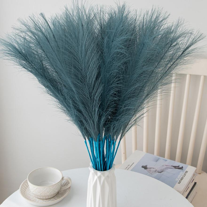 Пампасная трава тростник искусственное растение горячая распродажа дом улица сад свадьба букет невесты DIY подарочная коробка фестиваль скрапбукинг украшение