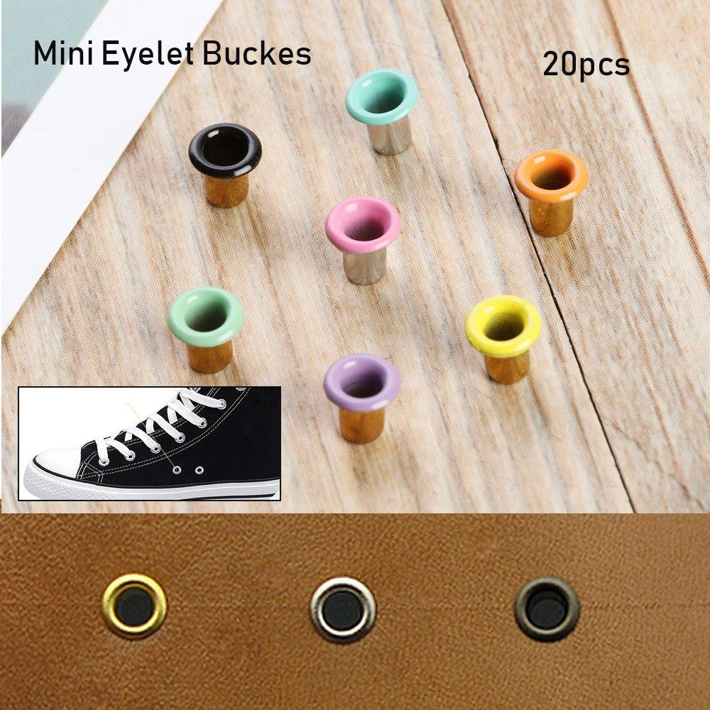 Accessory Mini Ultra-small Diy Dolls Buckles Doll Bags Accessories Metal Eyelet Buttons Belt Buckle