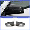 Rear View Mirror Covers For Mercedes-Benz W204 E W212 W176 W246 CLS C218 GLA X156 ABS Carbon Fiber Gloss Black