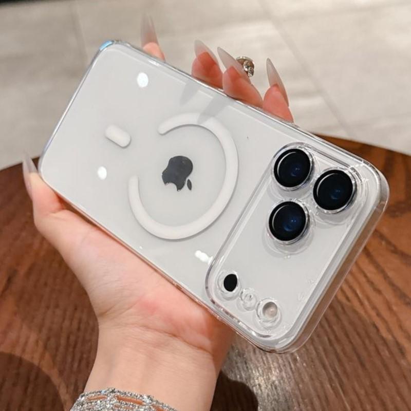 Clear Hard Plastic Ultra Thin For Magsafe Case for iPhone 17 Air 16 15 14 Plus 13 12 11 Pro Max Camera Protection Cover